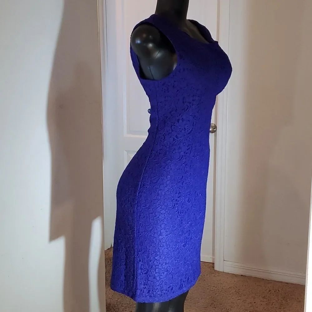 BRAND NEW CLAIBORNE ROUND NECKLINE SLEEVELESS DRESS - Picture 6 of 16